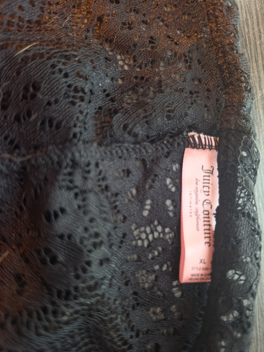 Juicy Couture Lace Bikini Panties - Black, Red, Pink NWOT - Picture 2 of 4